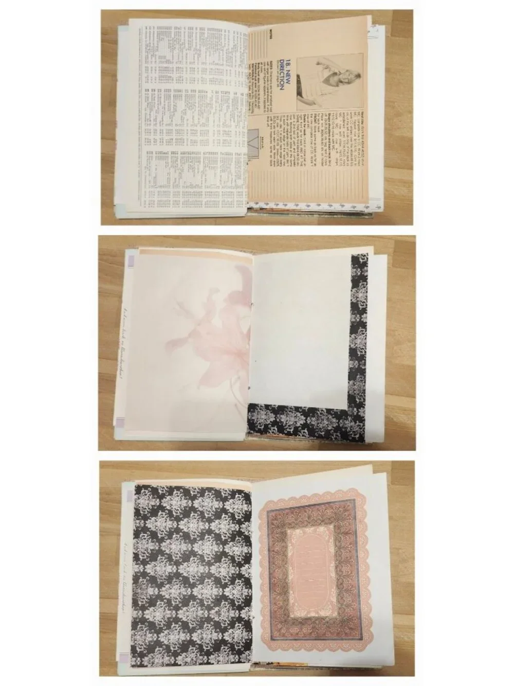 Handmade junk journal